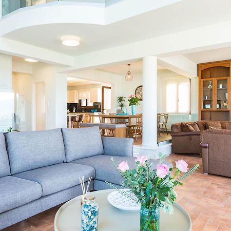 Villa Anemeli - Luxury Pool Villa With Gorgeous Seaview Kíssamos Exterior foto